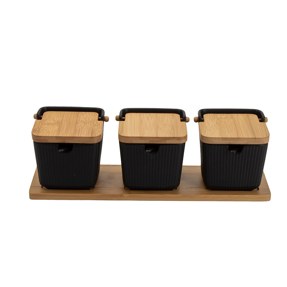 ست سه پارچه جا ادویه و پاسماوری مدل BL-0038